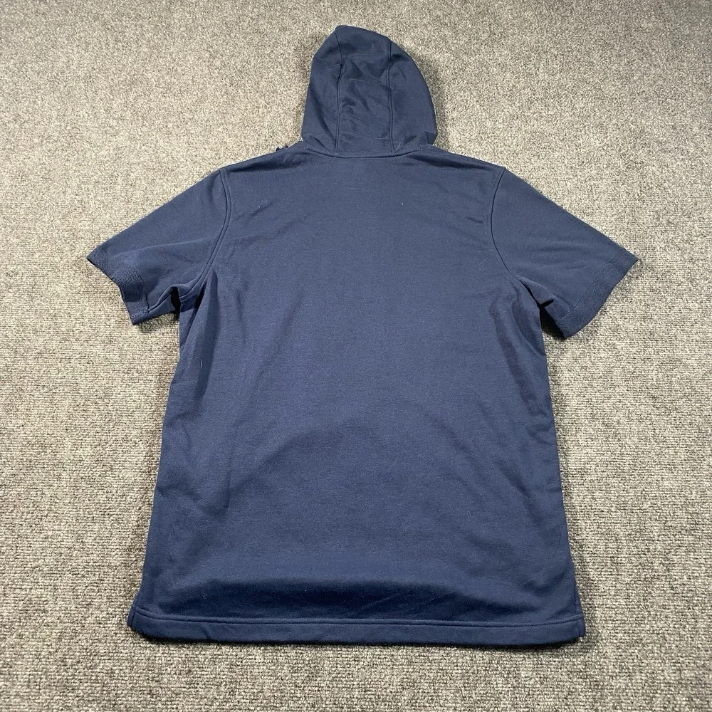 Under Armour Project Rock Short Sleeve Terry Hoodie Mens M Gym Exercise Training - Picture 6 of 8